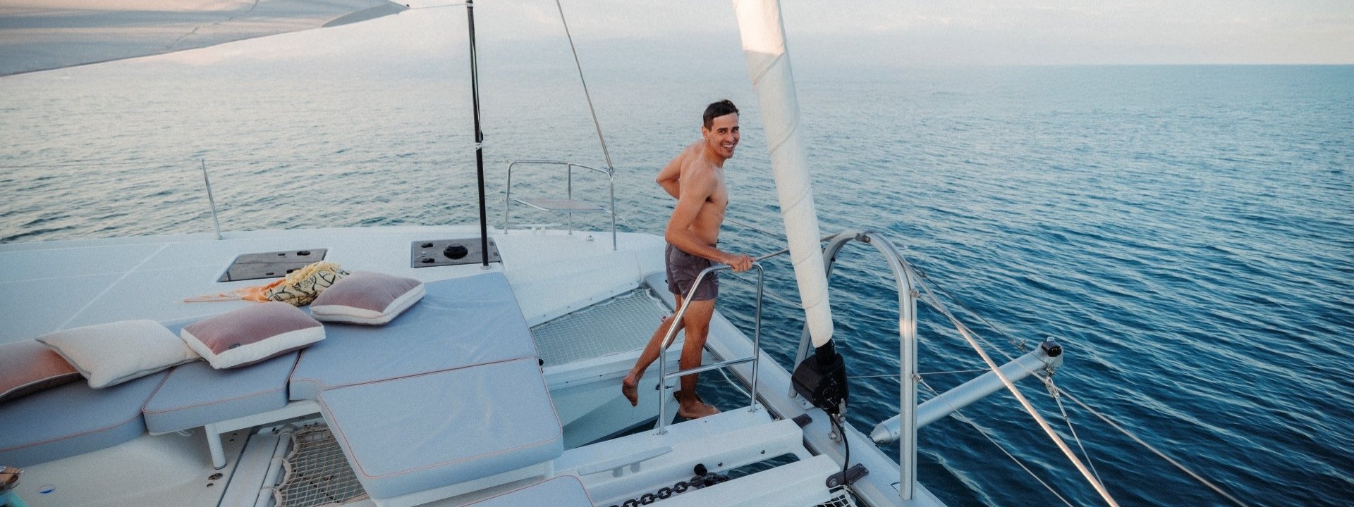 Lagoon 46 Iconic New sailing catamaran — photo