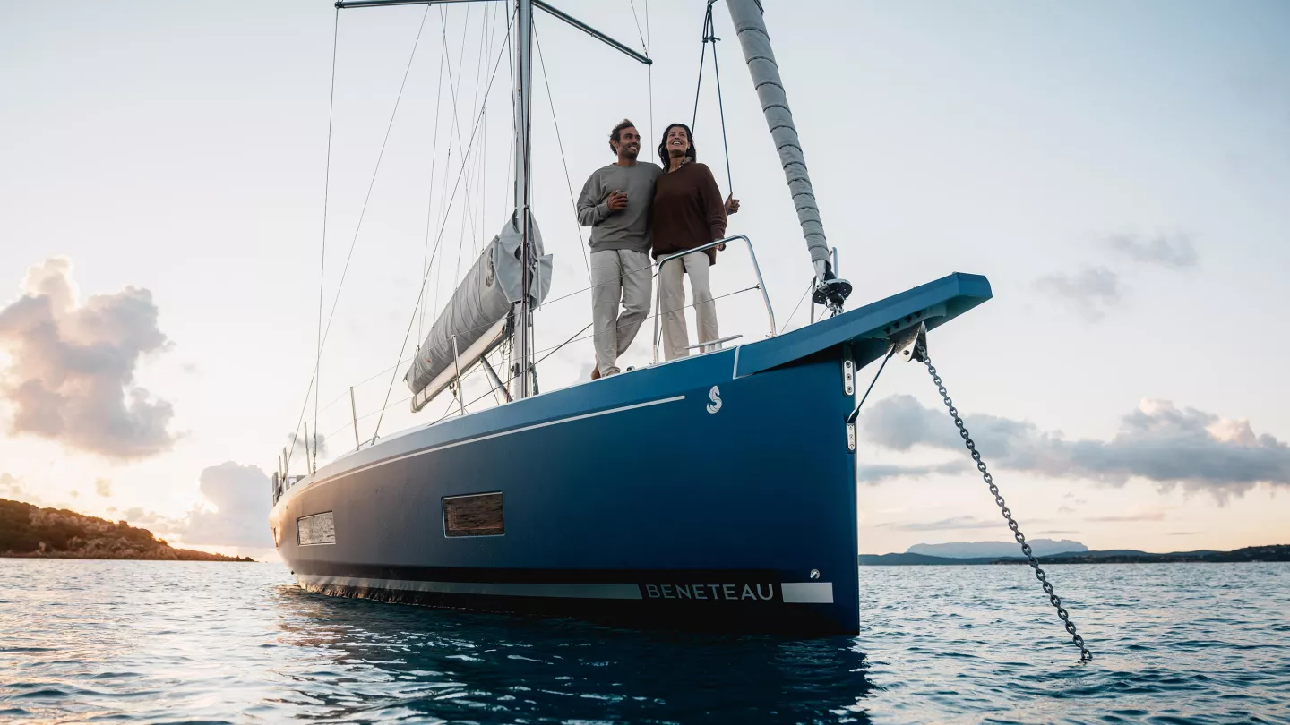 Beneteau Oceanis 47 під вітрилами
