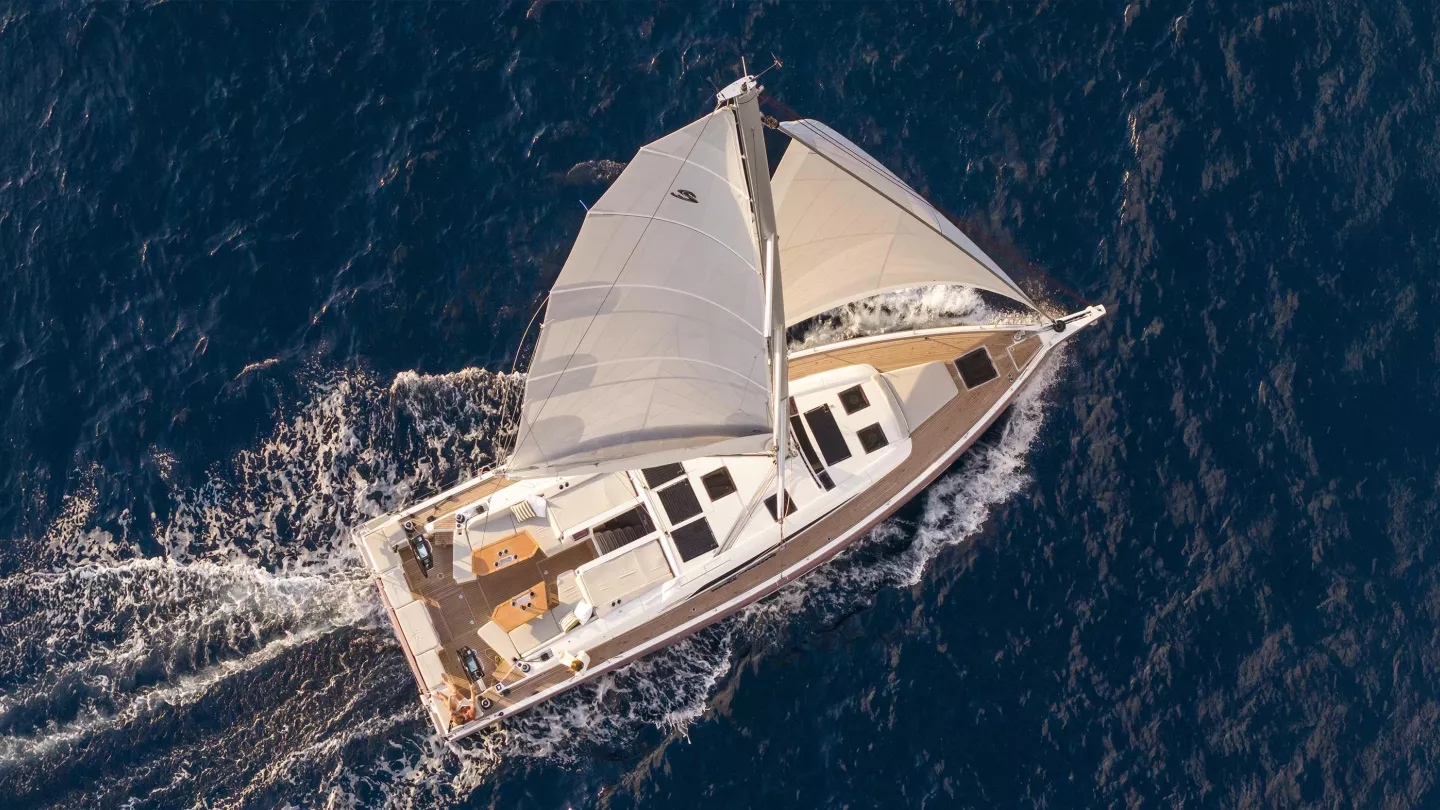 Beneteau Oceanis 52 під час морського переходу